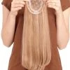 Toppiece 3003 | Monofilament Human Hair Wiglets By Louis Ferre