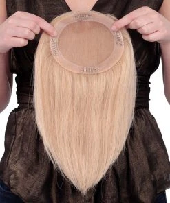 Toppiece 4001 | Monofilament Human Hair Wiglets By Louis Ferre