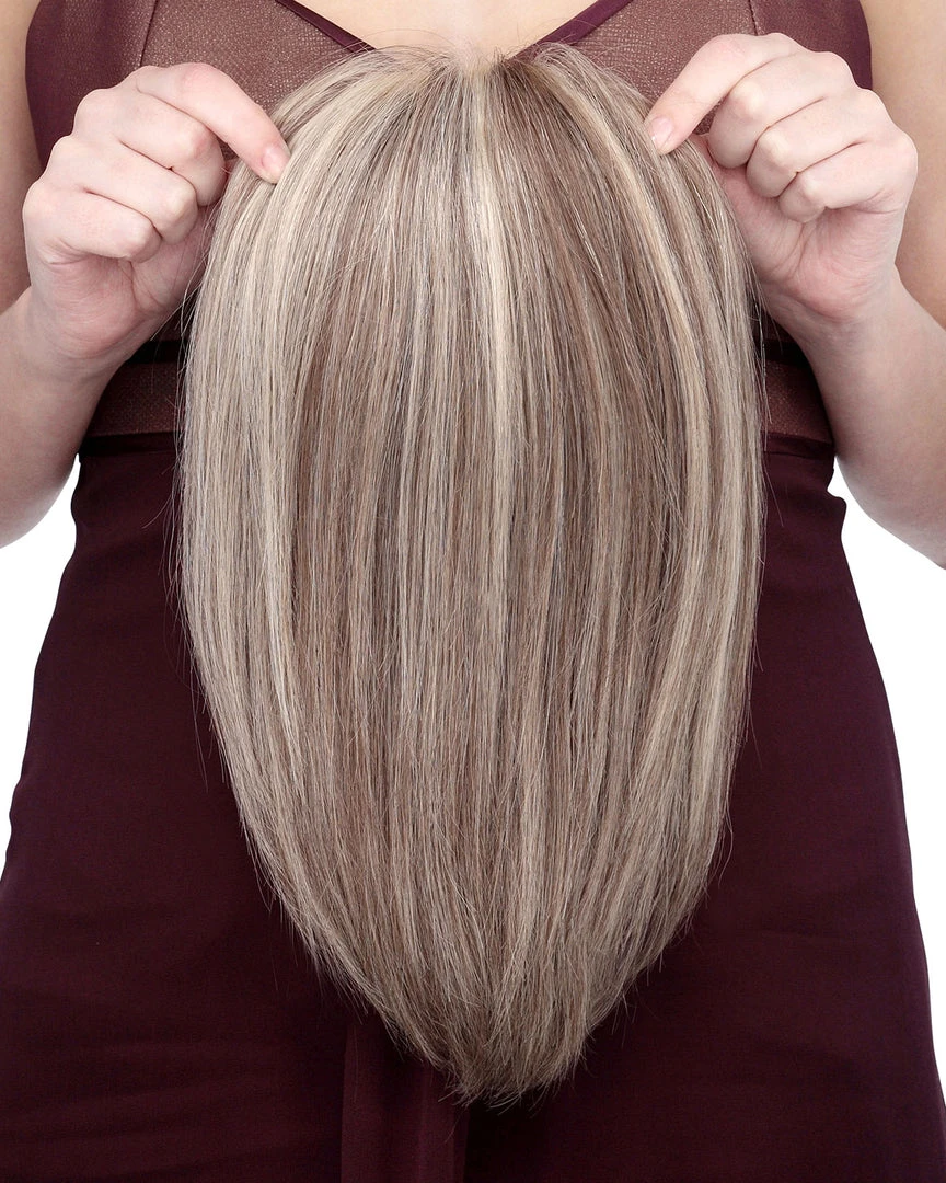 Clearance Items Toppiece 4003 | Monofilament Human Hair Wiglets By Louis Ferre