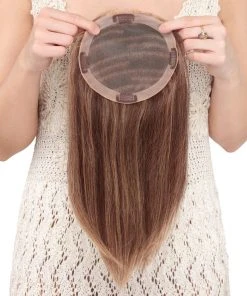 Toppiece 4004 | Monofilament Human Hair Wiglets By Louis Ferre
