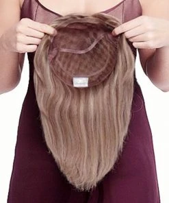 Toppiece 5001 | Half Monofilament Human Hair Wig By Louis Ferre Half Wigs