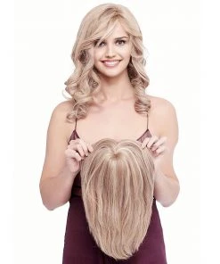 Toppiece 5001 | Half Monofilament Human Hair Wig By Louis Ferre Half Wigs