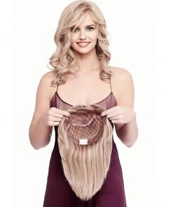 Toppiece 5001 | Half Monofilament Human Hair Wig By Louis Ferre Half Wigs
