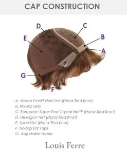 Hillary | Monofilament Synthetic Wig By Louis Ferre