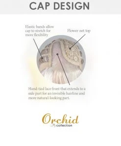 Ensley | Lace Front & Monofilament Part Synthetic Wig By Orchid Wigs For Women