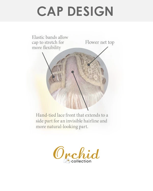 Ensley | Lace Front & Monofilament Part Synthetic Wig By Orchid Wigs For Women