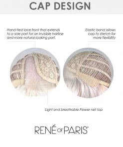 Wigs For Women Cheyenne (Exclusive) | Lace Front & Monofilament Part Synthetic Wig By Rene Of Paris