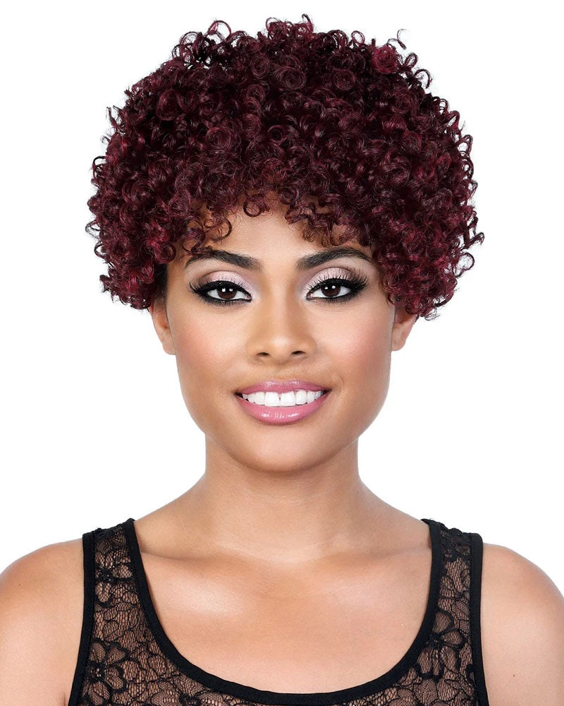 Wigs For Black Women Aloha | Synthetic Wig By Motown Tress
