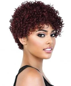 Wigs For Black Women Aloha | Synthetic Wig By Motown Tress