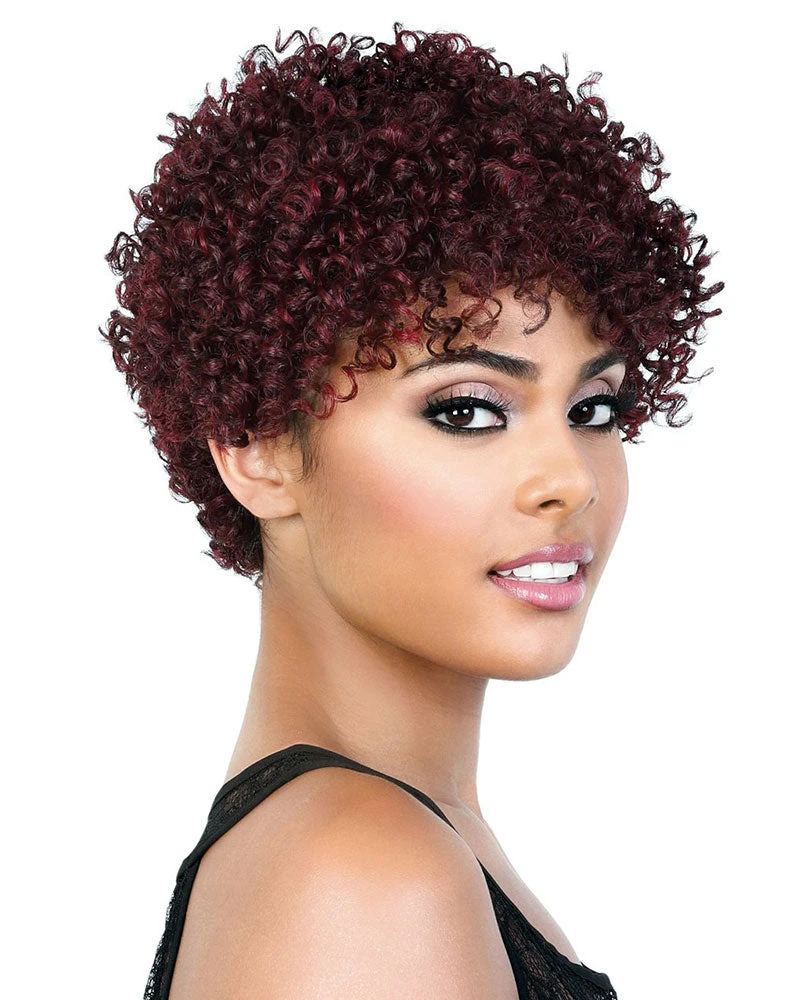 Wigs For Black Women Aloha | Synthetic Wig By Motown Tress
