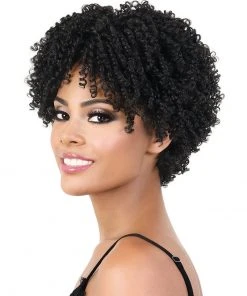 Wigs For Black Women Kako | Synthetic Wig By Motown Tress
