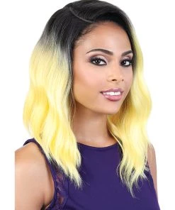 LDP-Curve3 | Lace Front & Lace Part Synthetic Wig By Motown Tress