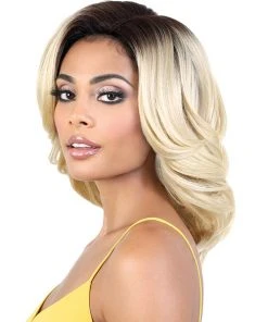 LDP-Carly | Lace Front & Lace Part Synthetic Wig By Motown Tress