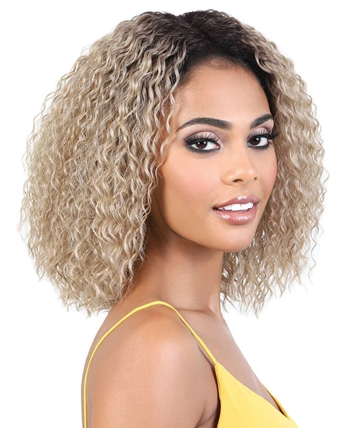 Wigs For Black Women LDP-Fifi | Lace Front & Lace Part Synthetic Wig By Motown Tress