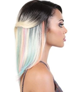 Wigs For Black Women LDP-Avery | Lace Front & Lace Part Synthetic Wig By Motown Tress