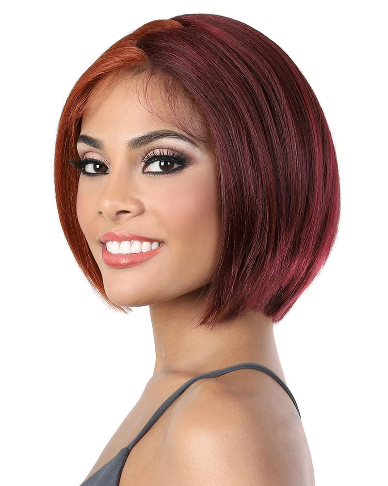 LZ Lisa11 | Lace Front Synthetic Wig By Motown Tress Wigs For Black Women