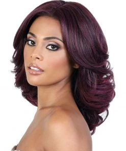 LDP-Lydia | Lace Front & Lace Part Synthetic Wig By Motown Tress
