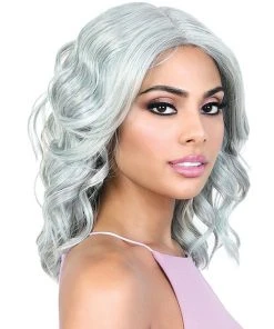 Wigs For Black Women LDP-Yana | Lace Front & Lace Part Synthetic Wig By Motown Tress
