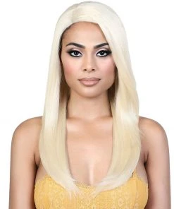 LDP-Bebe | Lace Front & Lace Part Synthetic Wig By Motown Tress Wigs For Black Women