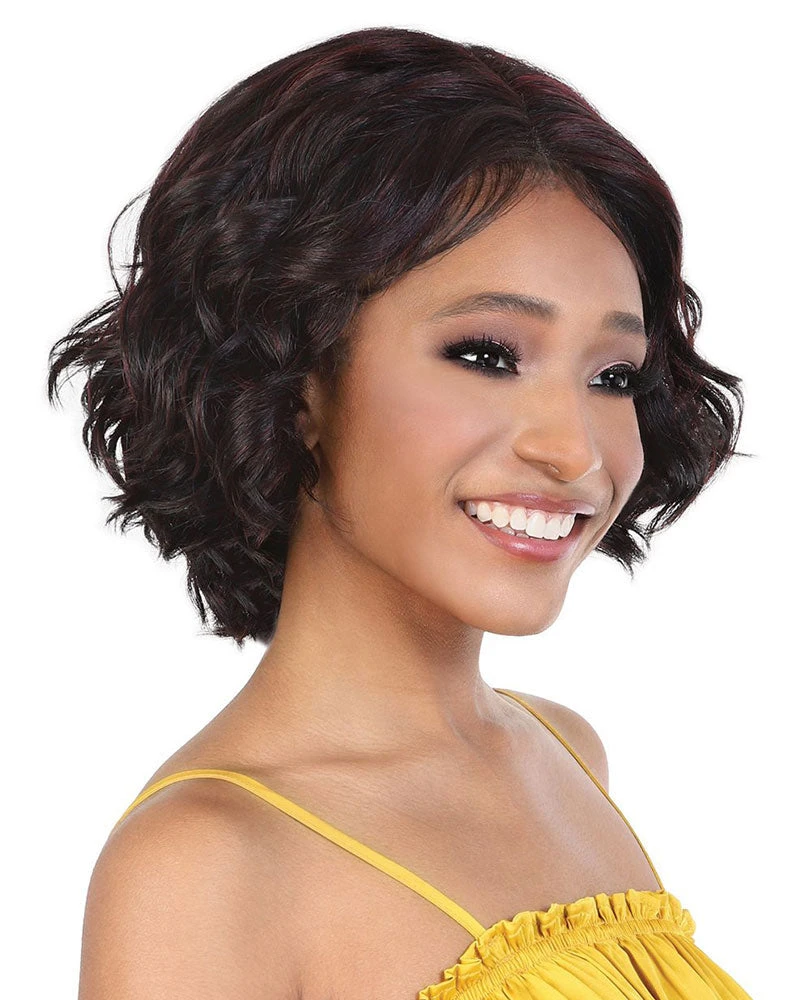 LDP-Kate | Lace Front & Lace Part Synthetic Wig By Motown Tress Wigs For Black Women