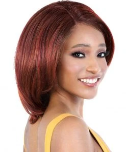 Wigs For Black Women LDP-Lotus | Lace Front & Lace Part Synthetic Wig By Motown Tress