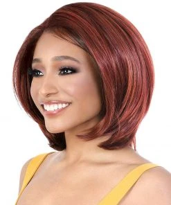 Wigs For Black Women LDP-Lotus | Lace Front & Lace Part Synthetic Wig By Motown Tress