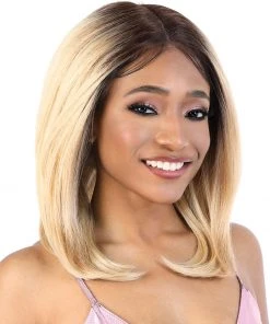 LDP-Spin16 | Lace Front & Lace Part Synthetic Wig By Motown Tress Wigs For Black Women