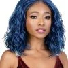 LDP-Vegas | Lace Front & Lace Part Synthetic Wig By Motown Tress Wigs For Black Women