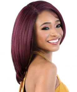 LDP-Sara | Lace Front & Lace Part Synthetic Wig By Motown Tress Wigs For Black Women