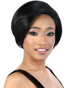 DP Mini | Lace Part Synthetic Wig By Motown Tress Wigs For Black Women