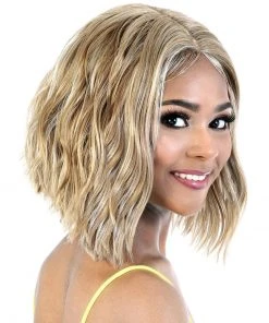 Wigs For Black Women LDP-Austin | Lace Front & Lace Part Synthetic Wig By Motown Tress