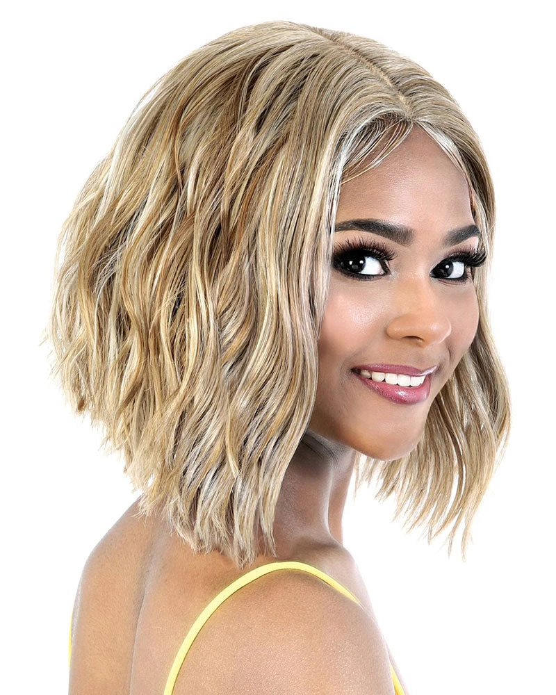 Wigs For Black Women LDP-Austin | Lace Front & Lace Part Synthetic Wig By Motown Tress
