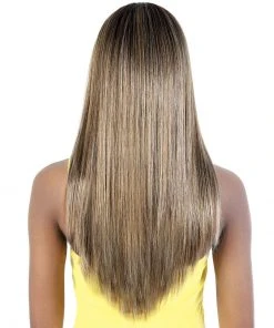 LDP-Cyrus | Lace Front & Lace Part Synthetic Wig By Motown Tress Wigs For Black Women