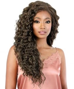 LS137 Air | Lace Front Synthetic Wig By Motown Tress Wigs For Black Women