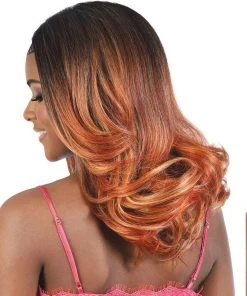 L360 Rina | Lace Front & Lace Part Synthetic Wig By Motown Tress