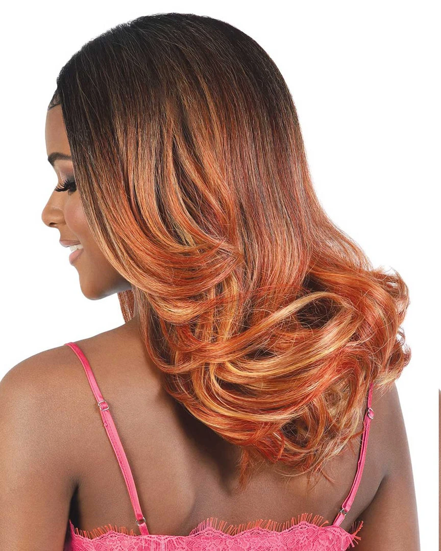 L360 Rina | Lace Front & Lace Part Synthetic Wig By Motown Tress