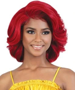 LDP-Mika | Lace Front & Lace Part Synthetic Wig By Motown Tress Wigs For Black Women