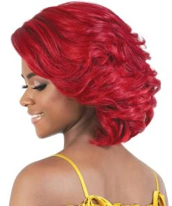 LDP-Mika | Lace Front & Lace Part Synthetic Wig By Motown Tress Wigs For Black Women