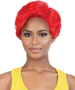 LDP-Curve5 | Lace Front & Lace Part Synthetic Wig By Motown Tress