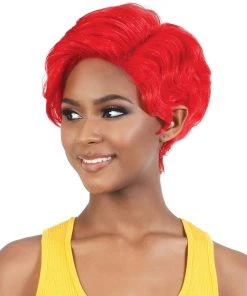 LDP-Curve5 | Lace Front & Lace Part Synthetic Wig By Motown Tress
