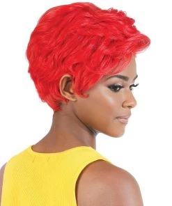 LDP-Curve5 | Lace Front & Lace Part Synthetic Wig By Motown Tress