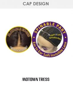 LDP-Ruby14 | Lace Front & Lace Part Synthetic Wig By Motown Tress