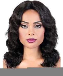 HPL Spin50 | Lace Part Remy Human Hair Wig By Motown Tress