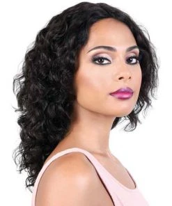 Wigs For Black Women HPL Spin70 | Lace Part Remy Human Hair Wig By Motown Tress