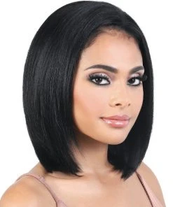 HPL3 Brit | Lace Front Human Hair Wig By Motown Tress