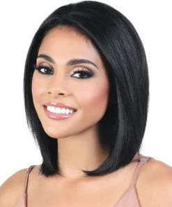 HPL3 Brit | Lace Front Human Hair Wig By Motown Tress
