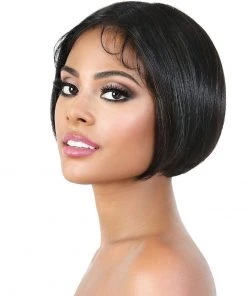 Wigs For Black Women HPLFP Cleo | Lace Front Remy Human Hair Wig By Motown Tress