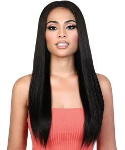 Wigs For Black Women HPL3 ST26 | Lace Front Remy Human Hair Wig By Motown Tress