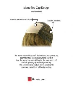 Clarissa | Monofilament Synthetic Wig By TressAllure