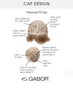 Flirt-Petite | Synthetic Wig By Gabor Wigs For Women